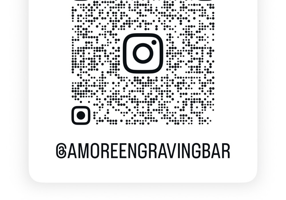 Amoré Engraving Bar event branding
